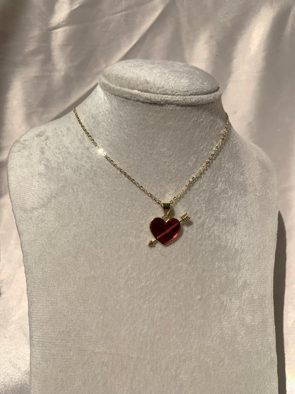 Red Heart Necklace