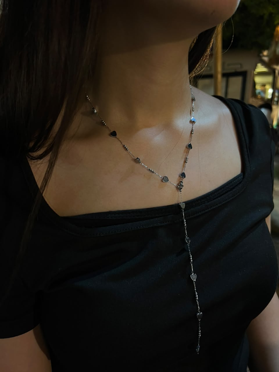 Heartfall Drop Necklace