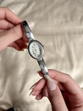 Cartier vintage silver watch