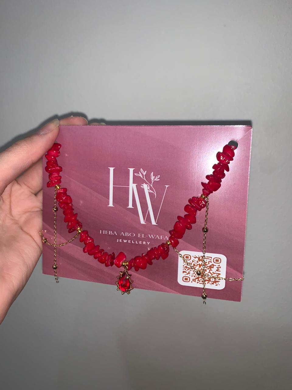 Blood Drops Necklace