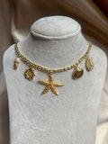Waves Charms Necklace