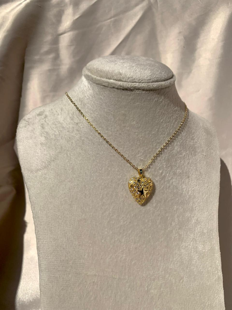 Sparkle Heart Necklace